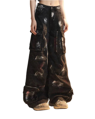 Gravebound Archive Wide-Leg Jeans