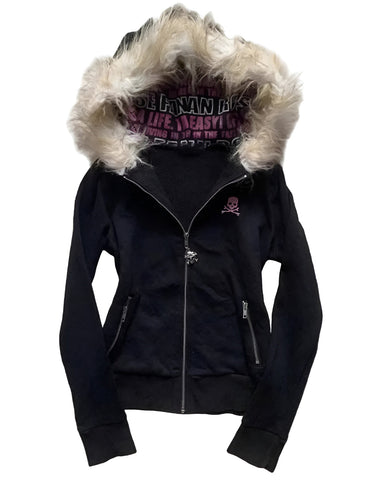 Gravebound Fur-Hood Zip Hoodie