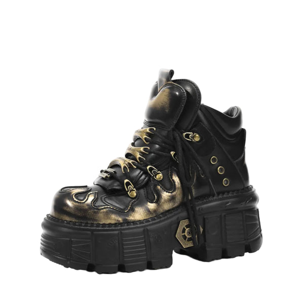 Abyss Walker Platform Boots