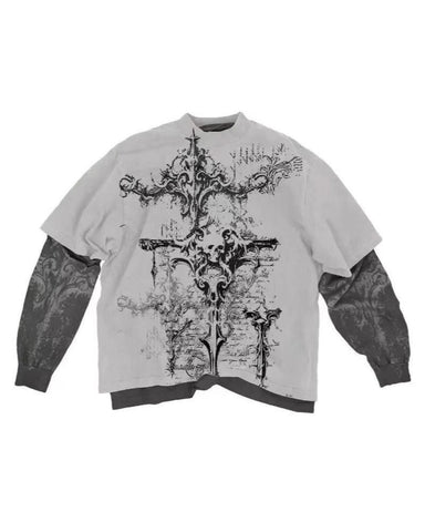 CyberCross Y2K Long Sleeve