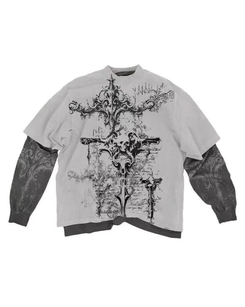 CyberCross Y2K Long Sleeve