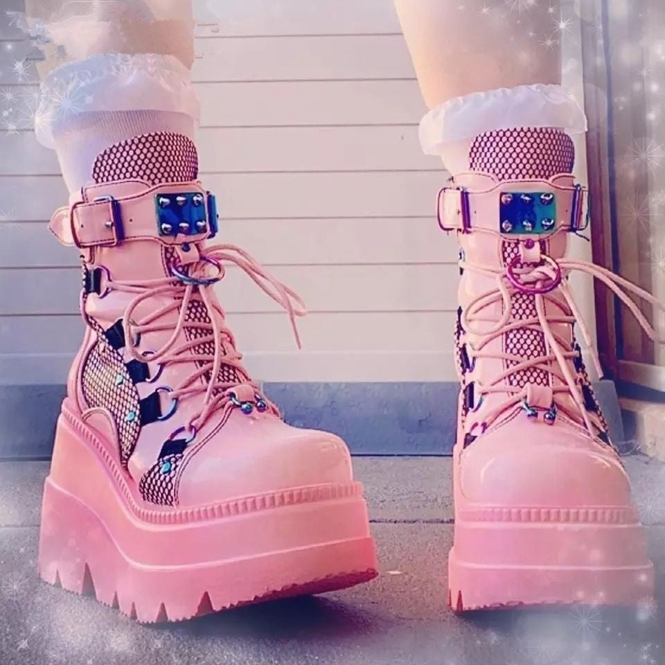 Nocturne Harness Platform Boots