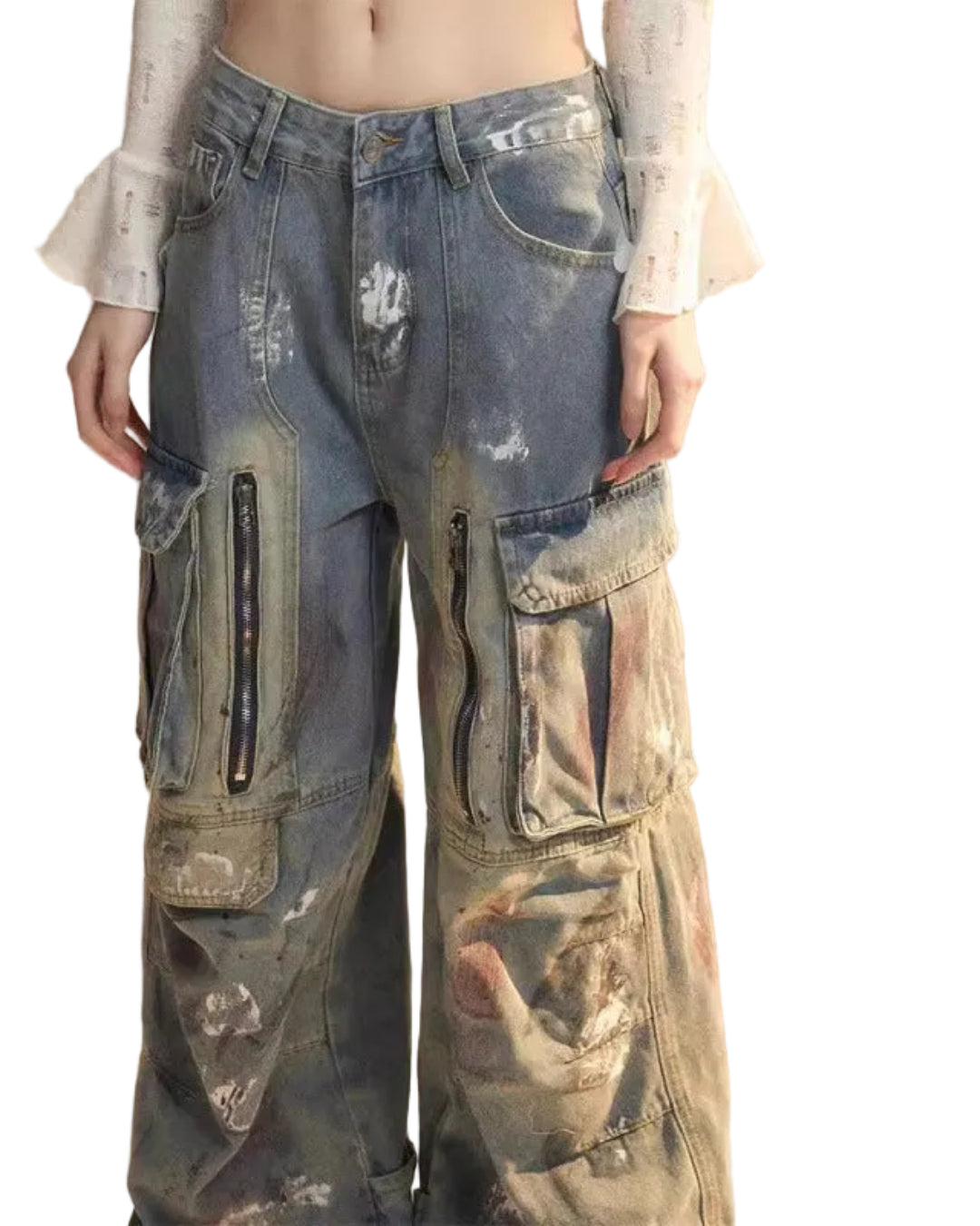 Gravebound Archive Wide-Leg Jeans