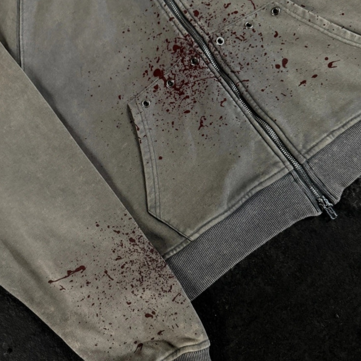 COVENANT MASK ZIP HOODIE