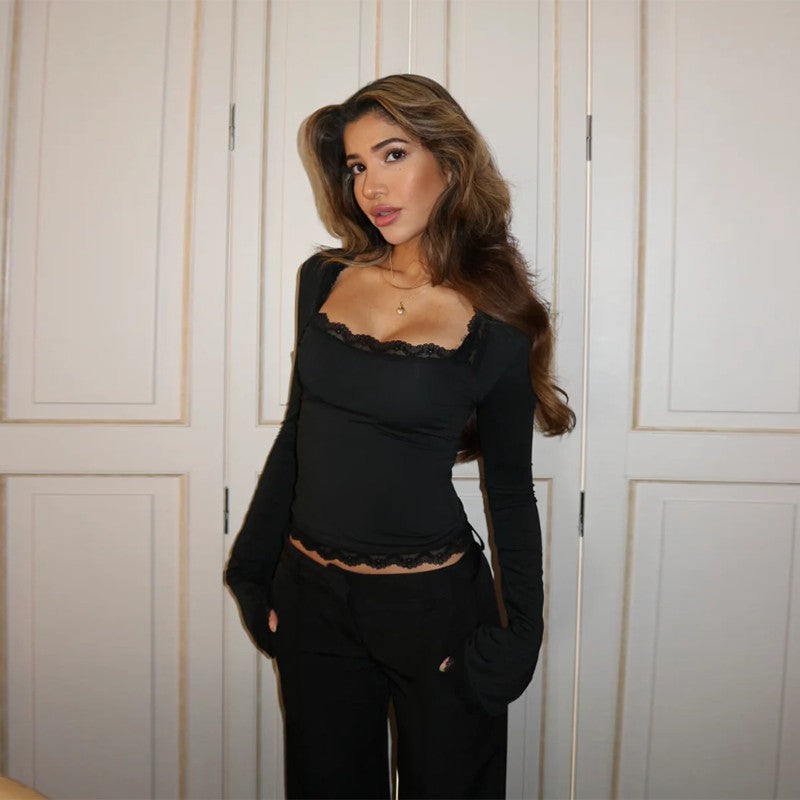 Nocturne Lace Long-sleeve