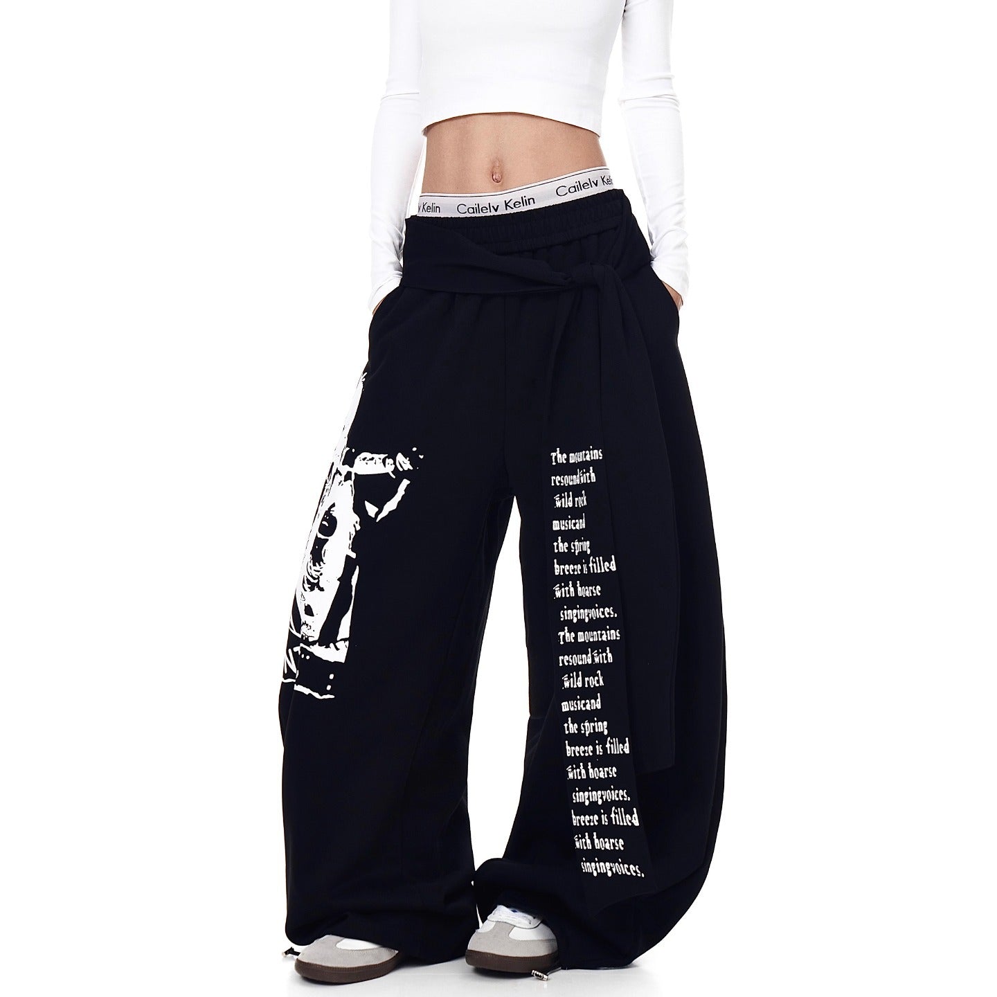 Resonance Script Lounge Pants  Y2K Archive