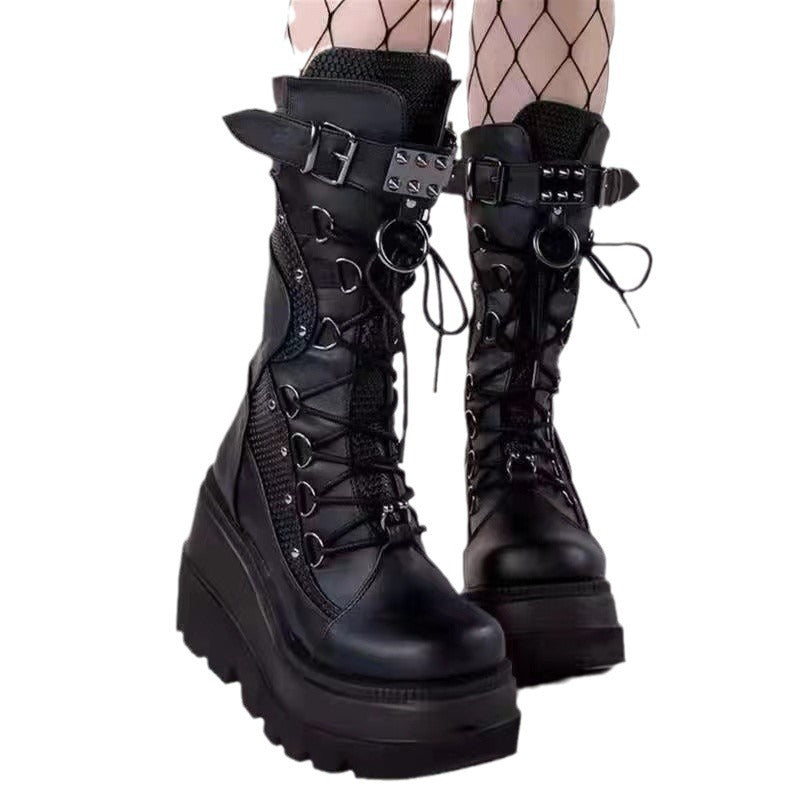 Nocturne Harness Platform Boots