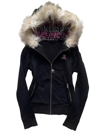 Gravebound Fur-Hood Zip Hoodie