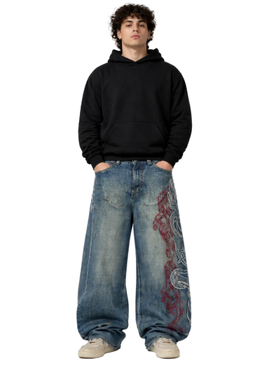 Gravewash Tribal Denim