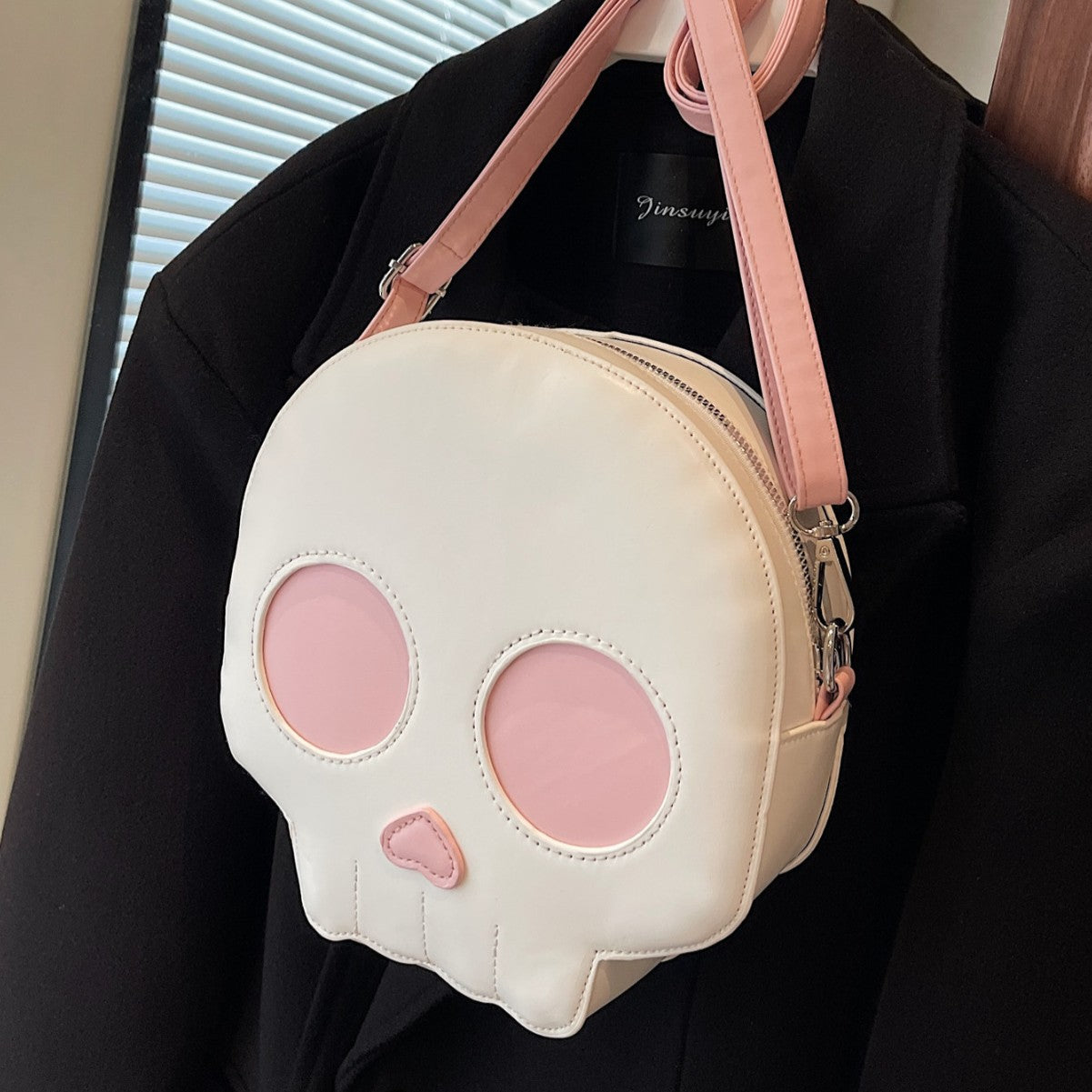 Nocturne Skull Crossbody Bag