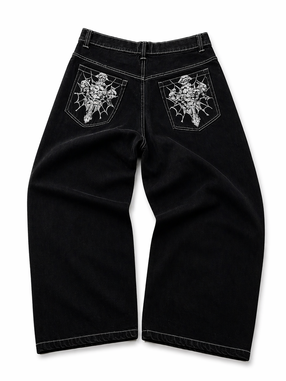 Nocturne Web Skull Cross Cargos