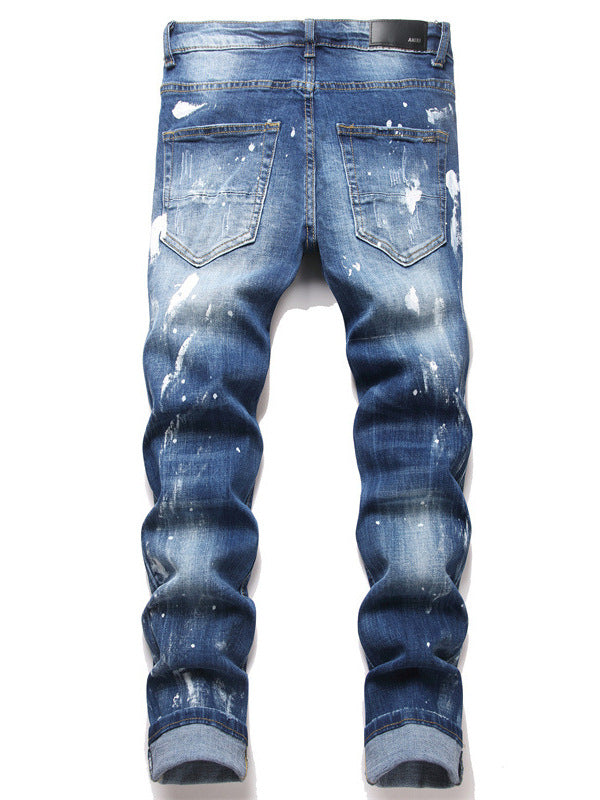 Ruin Protocol Distressed Denim