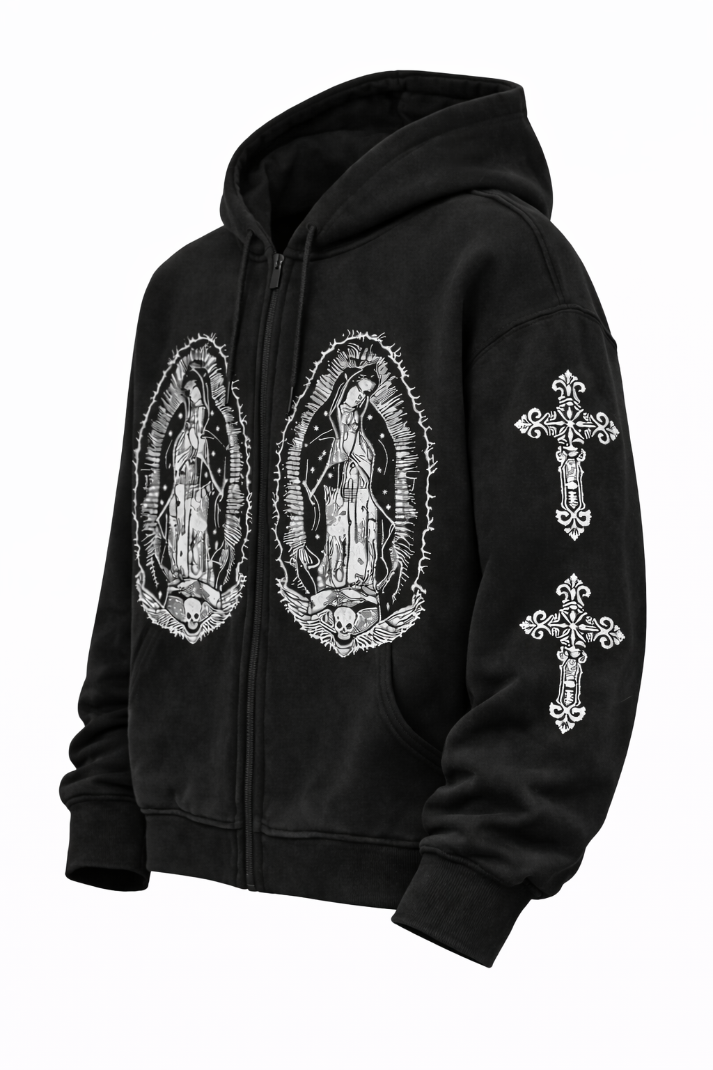 Nocturne Cross Hoodie