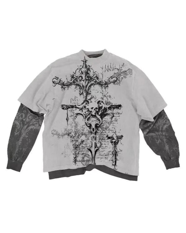 CyberCross Y2K Long Sleeve