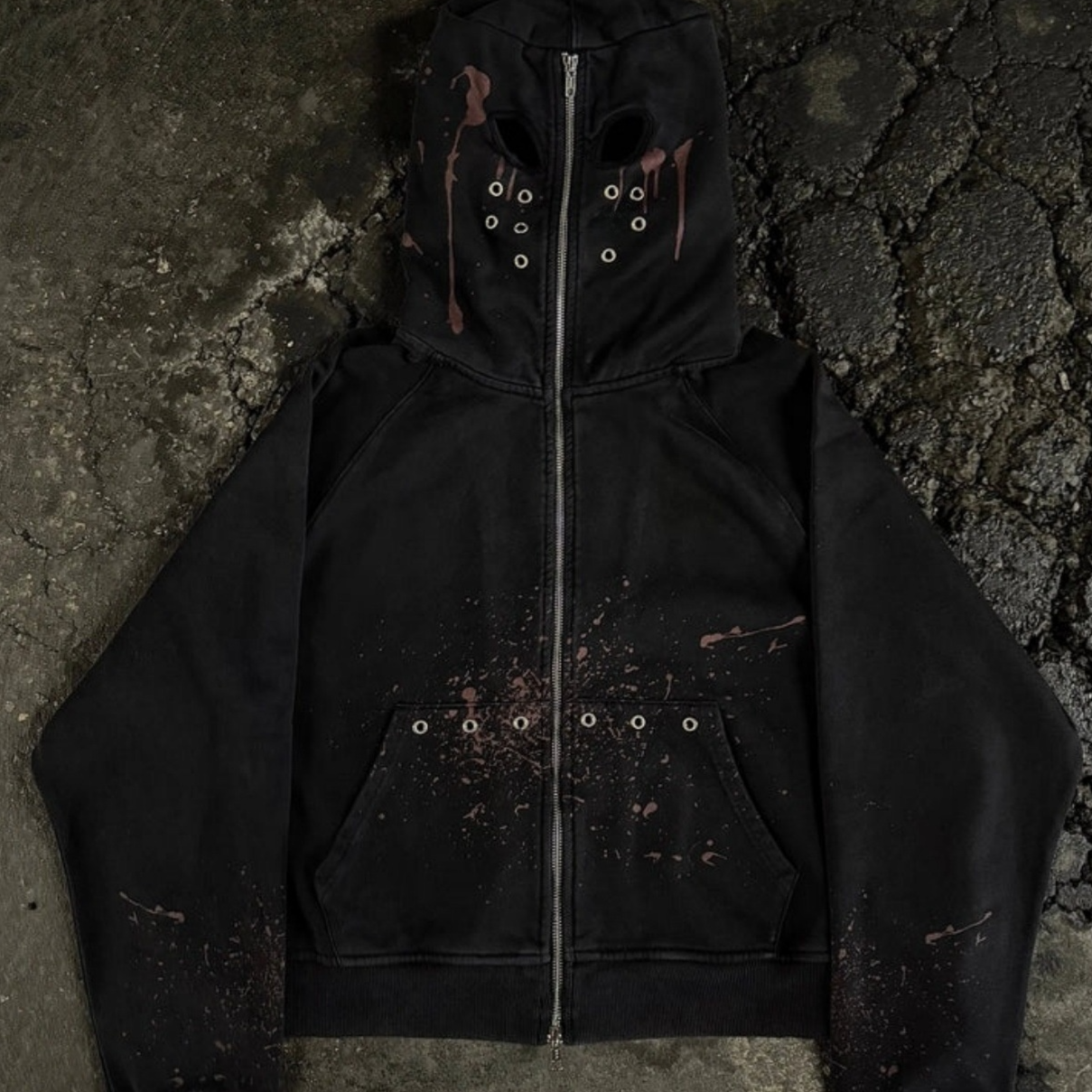 COVENANT MASK ZIP HOODIE