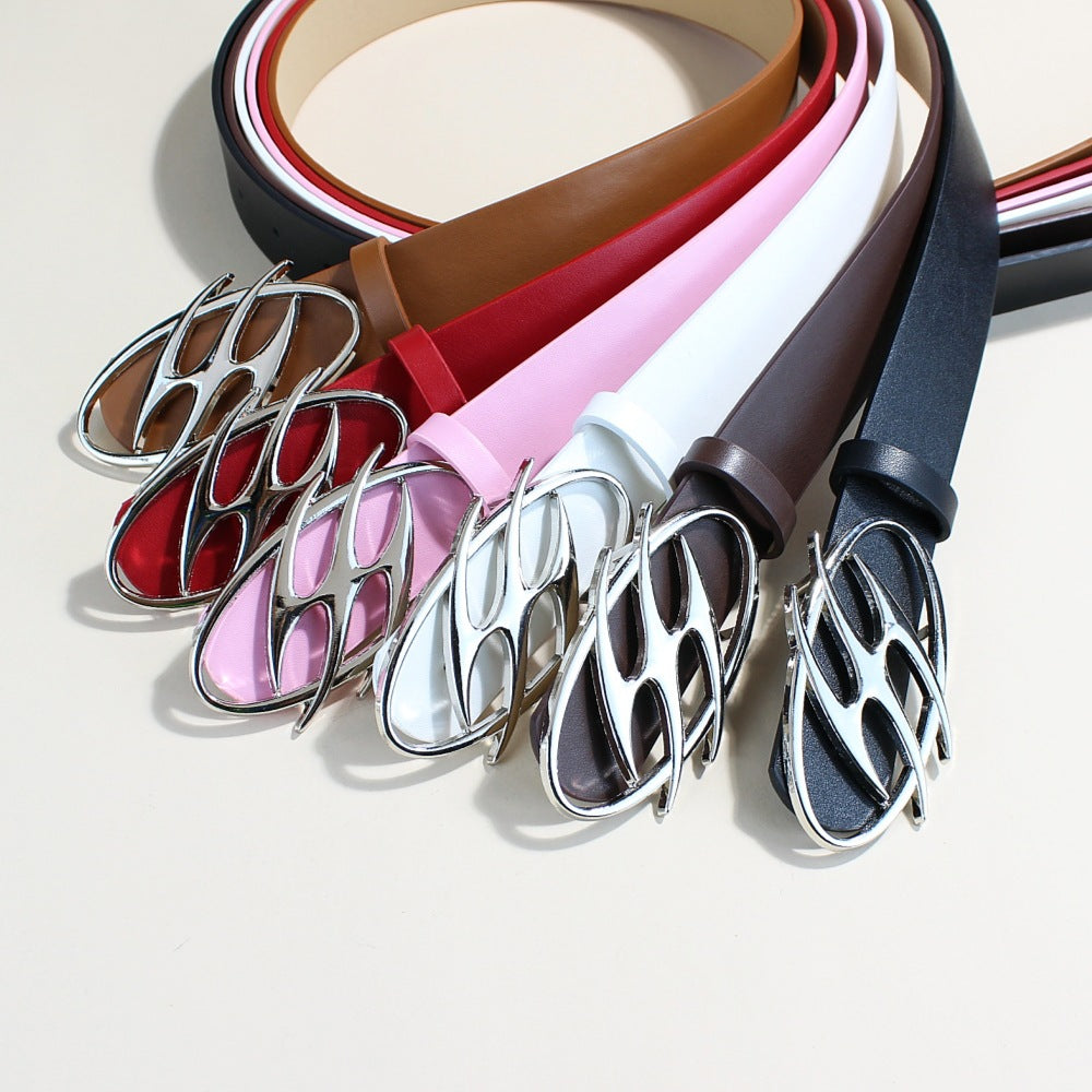 CHROME SIGIL BELT
