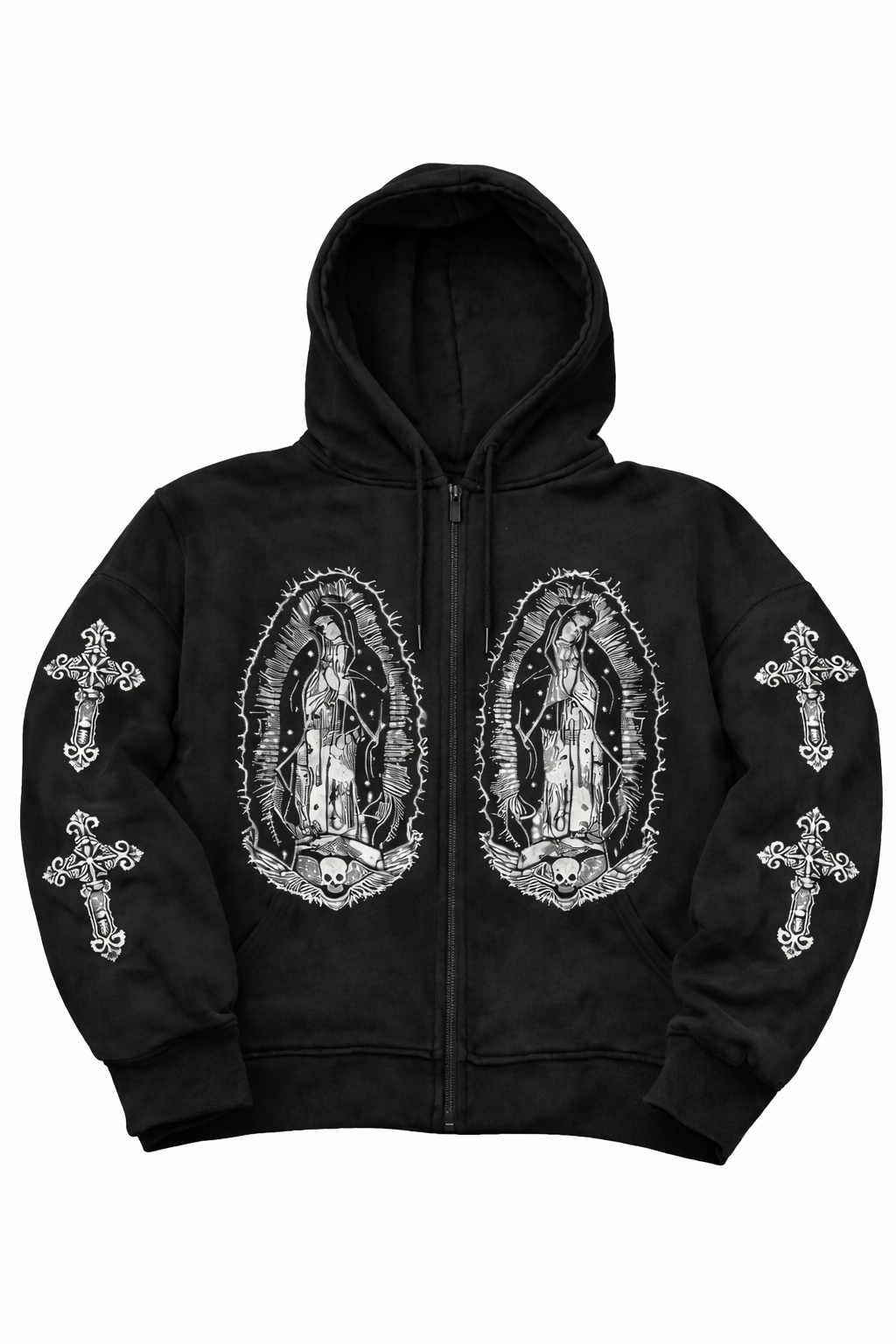 Nocturne Cross Hoodie