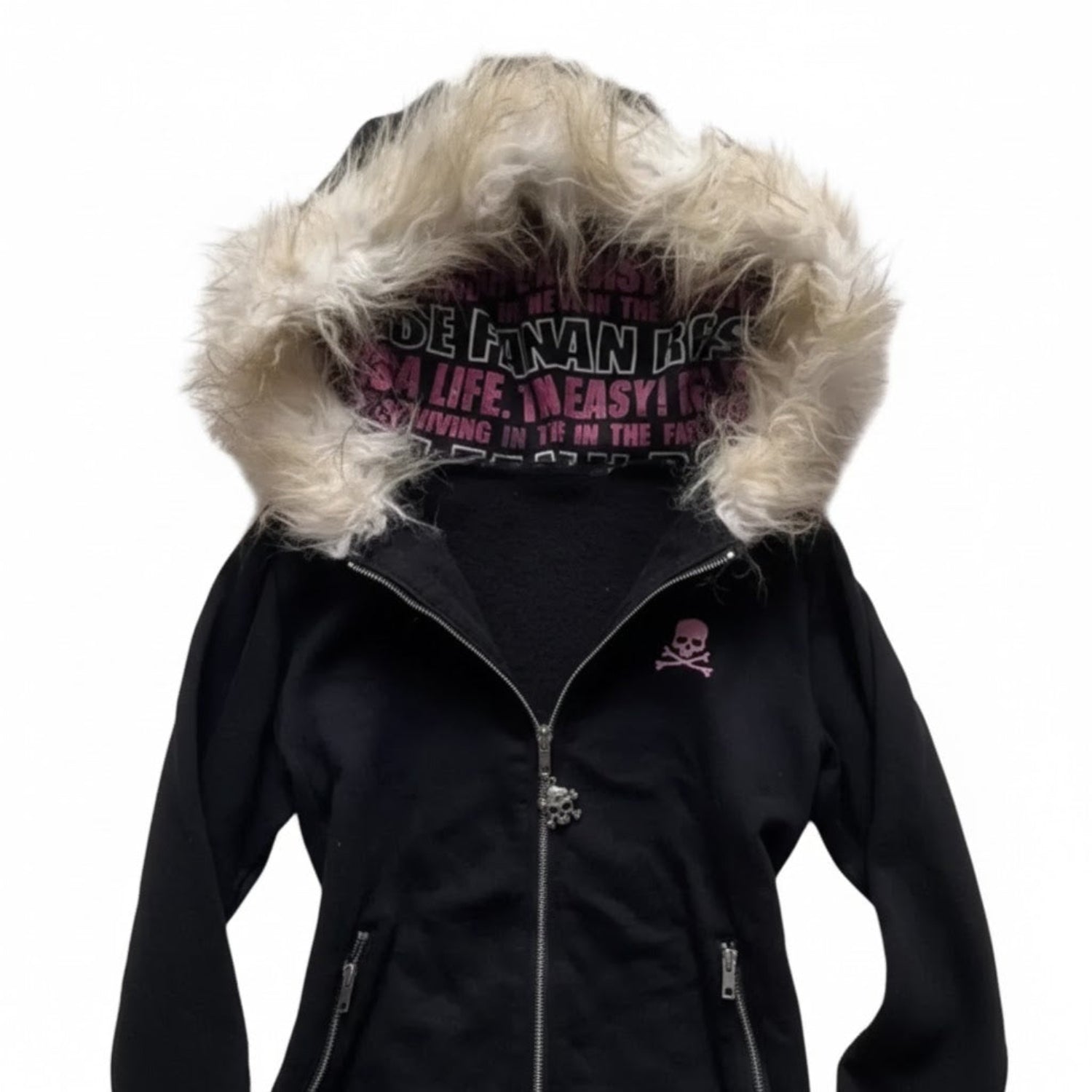Gravebound Fur-Hood Zip Hoodie
